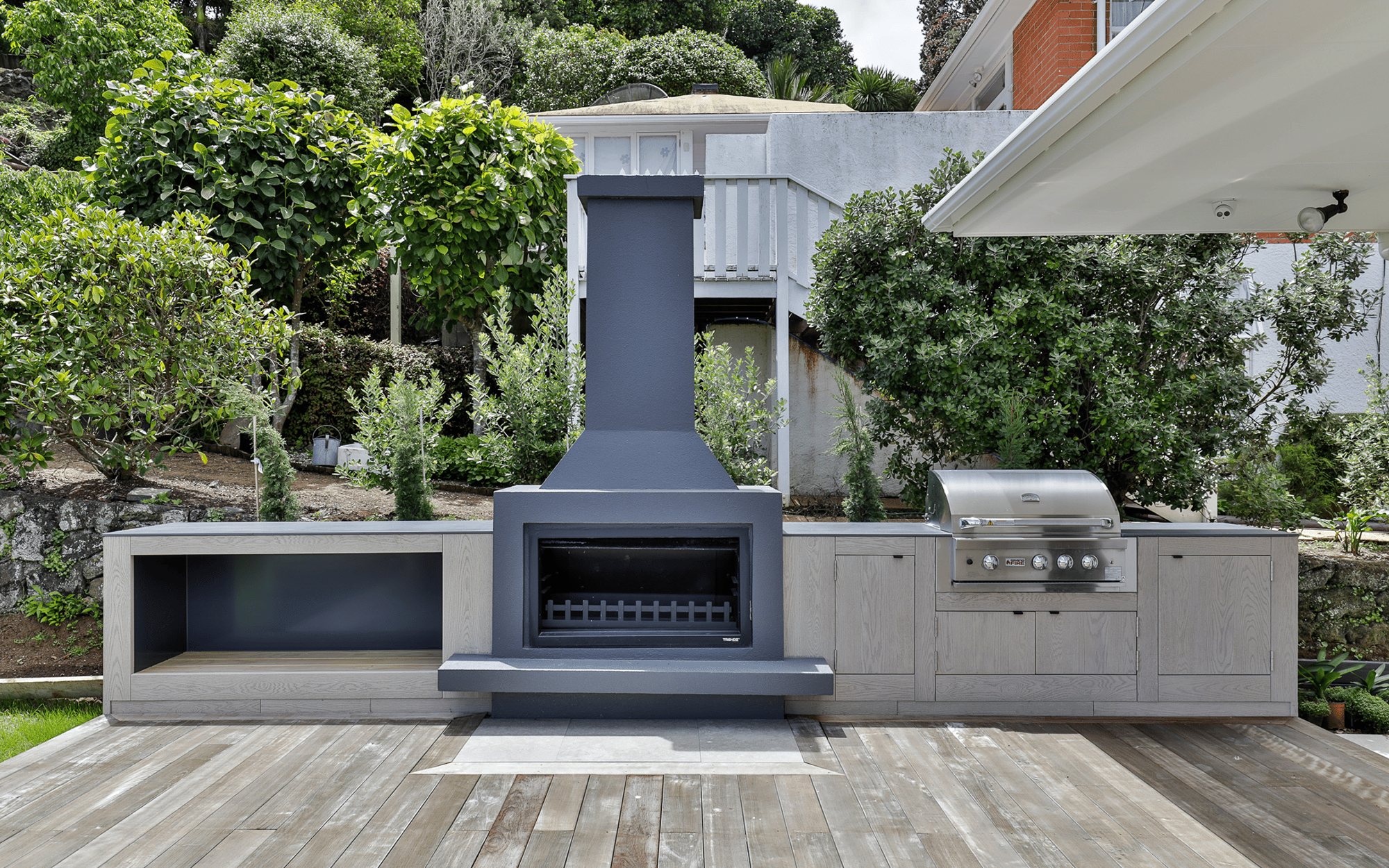 douglas outdoor kitchen setup