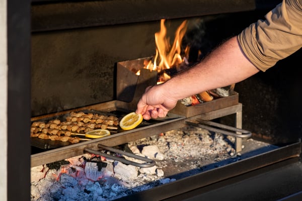 Trendz Outdoor fireplace cooking accessories