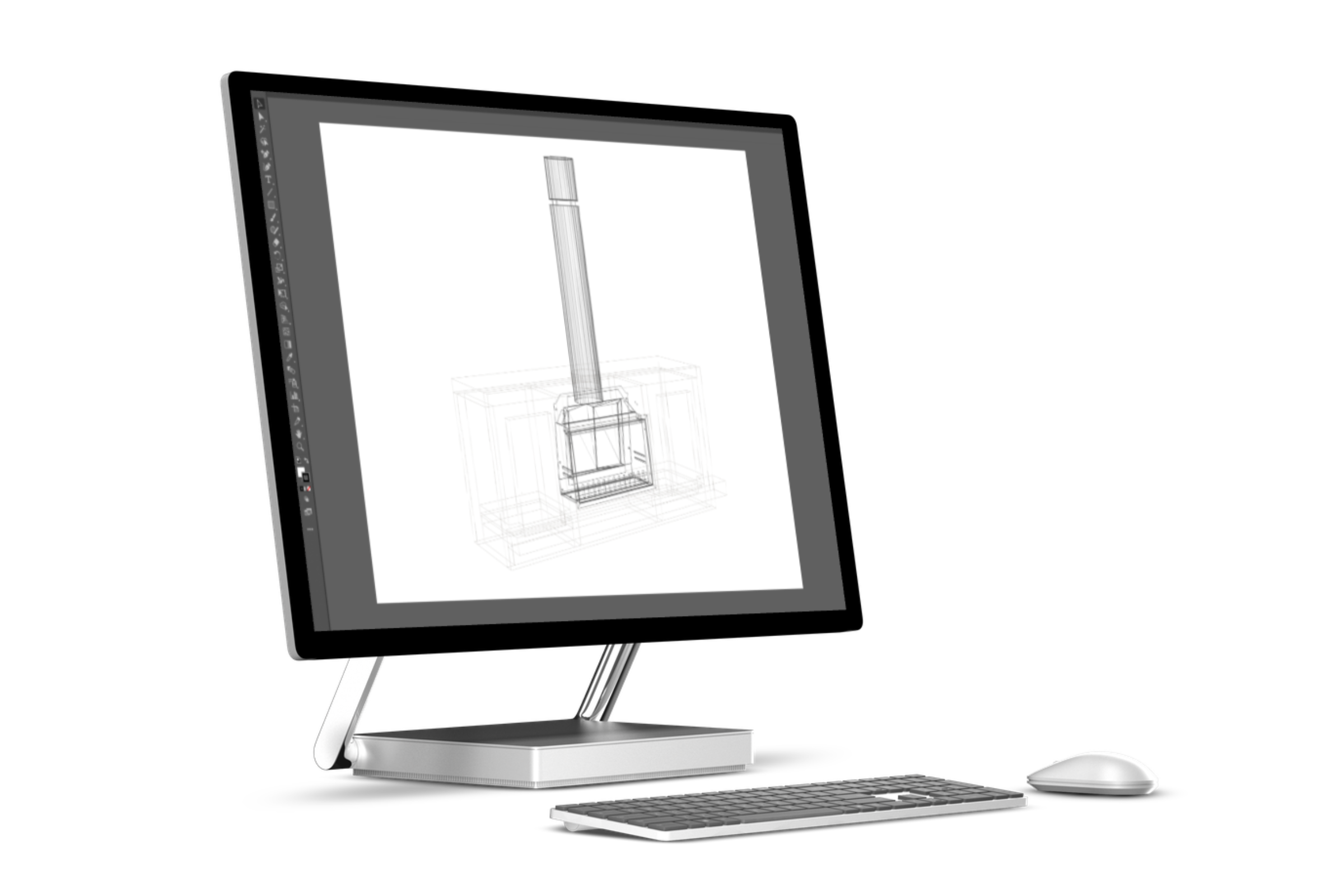 Single Peak Design Files Mockup