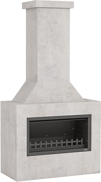 Douglas outdoor fireplace