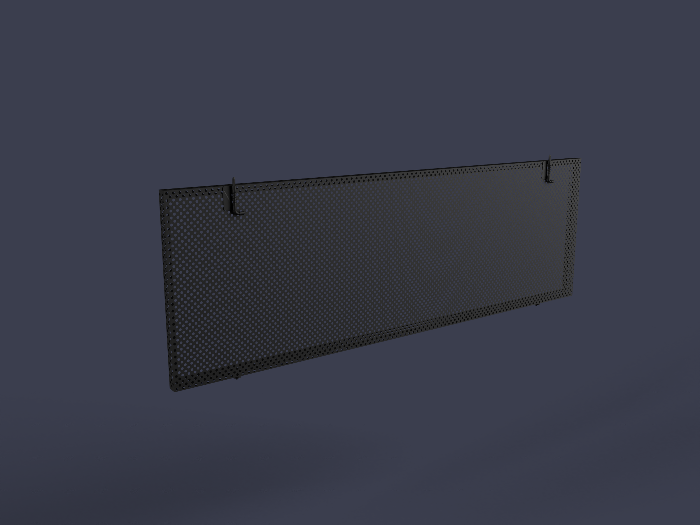 Mesh door for fireplace protection