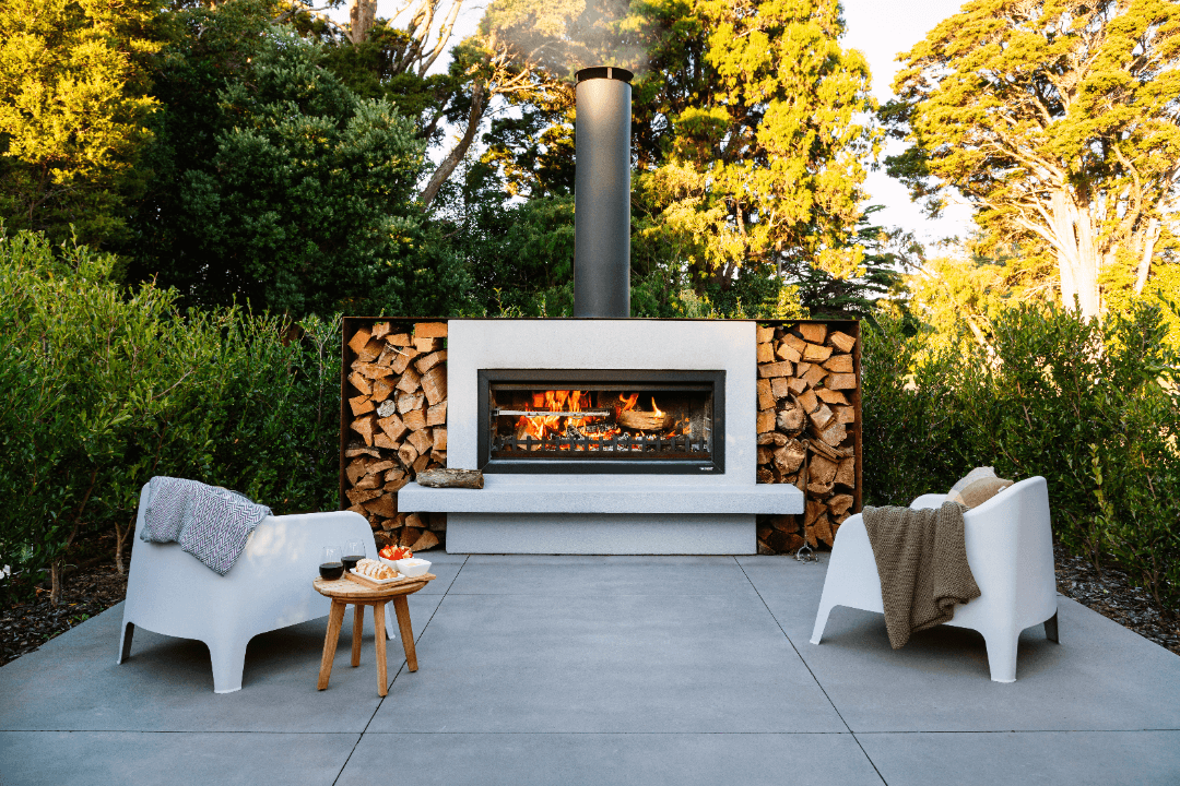 burton fireplace kensington gray